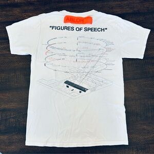 Figures of Speech VIRGIL ABLOH t-shirt MCA Chicago Off White Sz Men’s Small